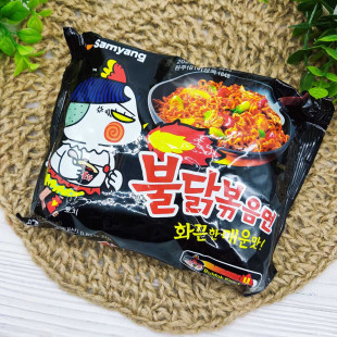Корейська Екстра Гостра Локшина Samyang Buldak Hot Chicken Flavour Ramen 130г (Корея)